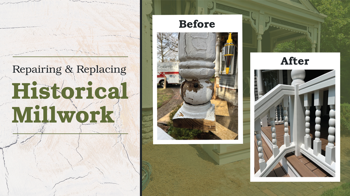 Repairing and Replacing Historical Millwork